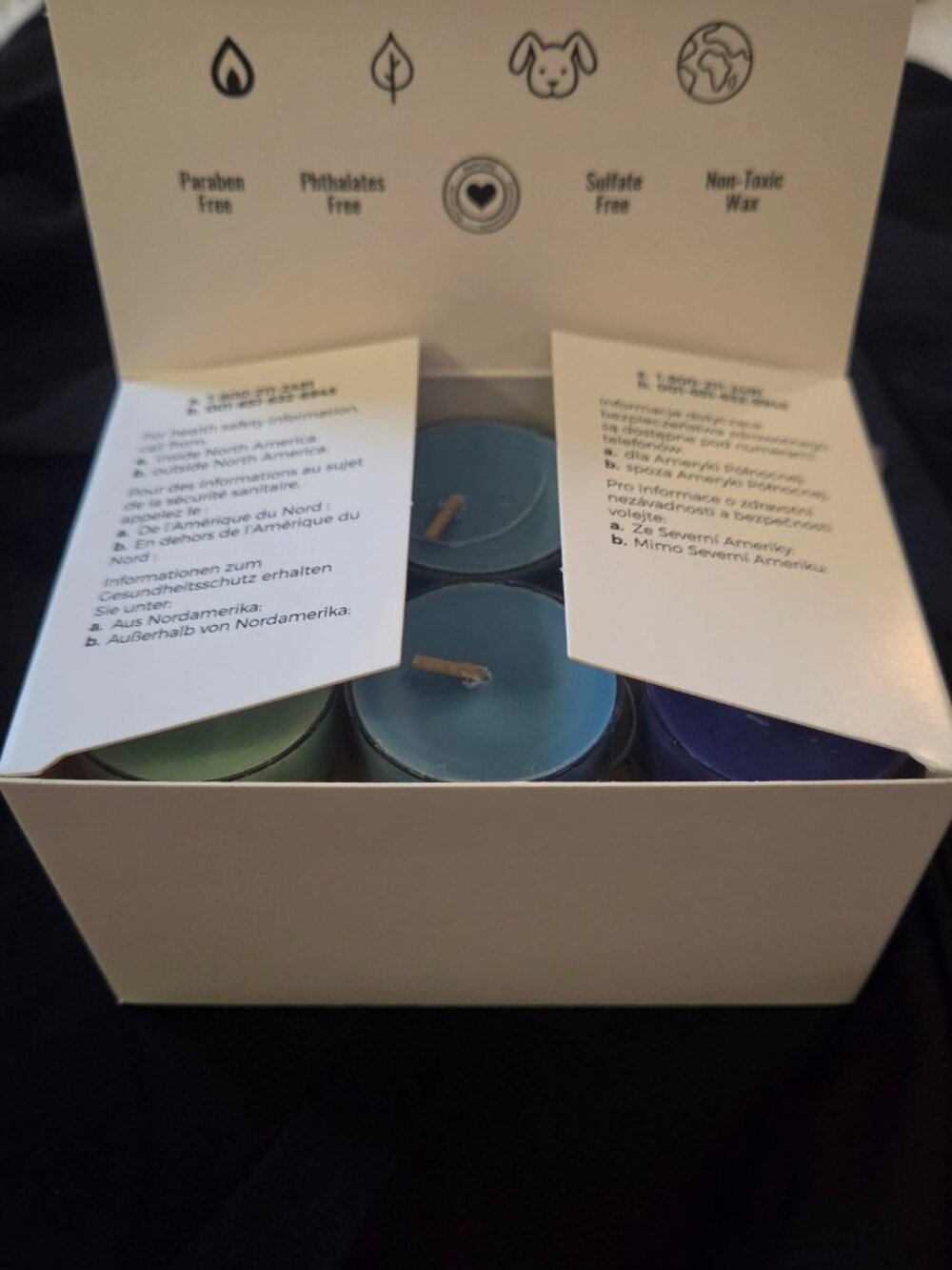 PartyLite MiniScents Tealight Sampler 18 Candles 9 Scents NEW P84183